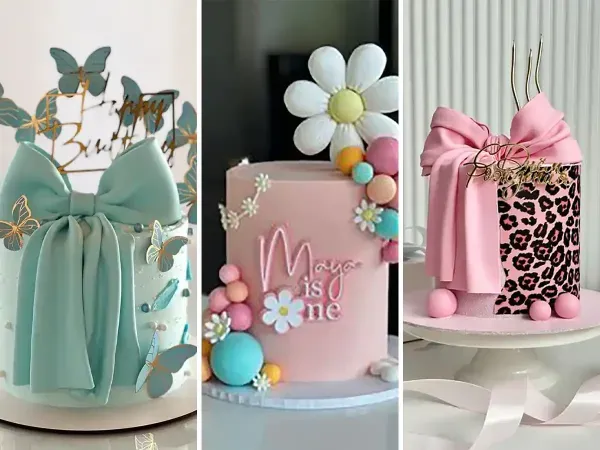  عکس کیک تولد خوشگل دخترانه