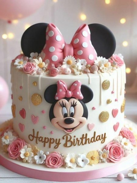  جدیدترین کیک تولد دخترانه 1404