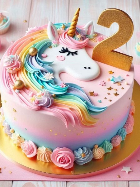  جدیدترین کیک تولد دخترانه 1404