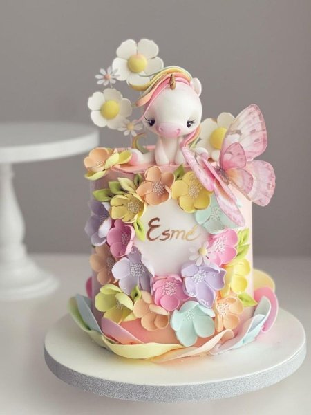  جدیدترین کیک تولد دخترانه 1404