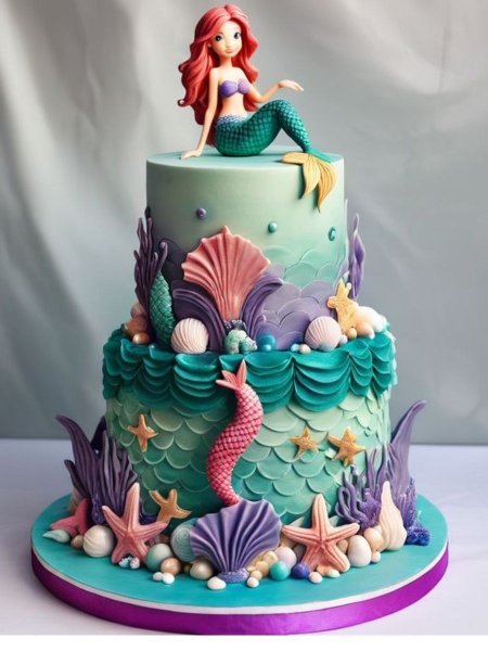  جدیدترین کیک تولد دخترانه 1404