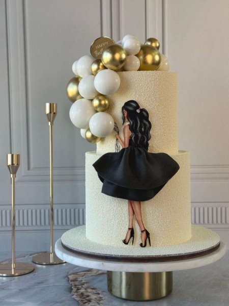  جدیدترین کیک تولد دخترانه 1404