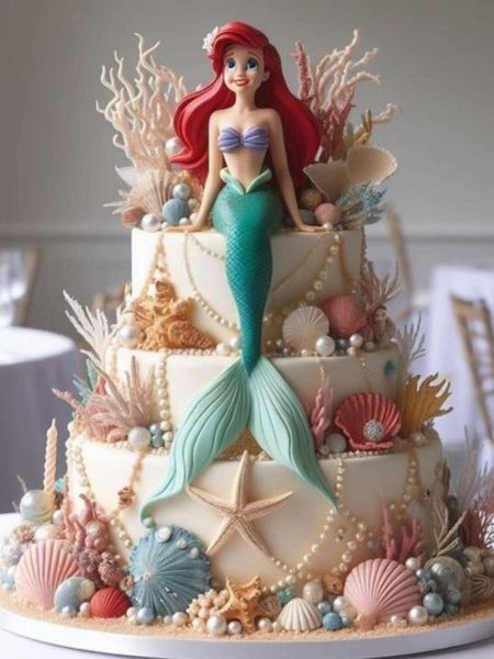  جدیدترین کیک تولد دخترانه 1404