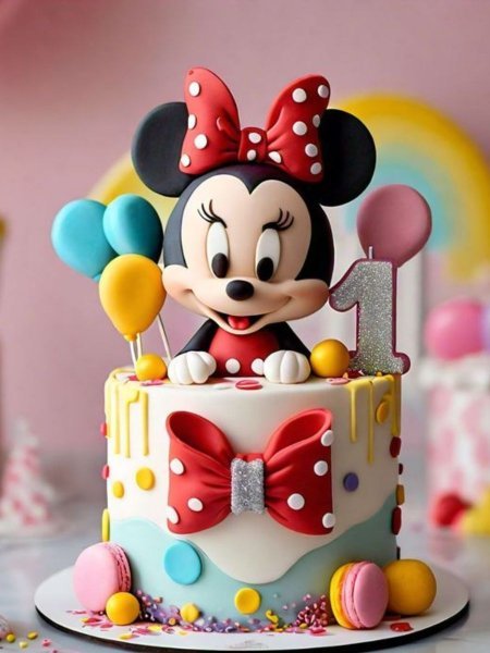  جدیدترین کیک تولد دخترانه 1404