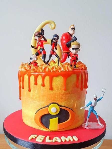  53 عکس کیک تولد خوشگل پسرانه