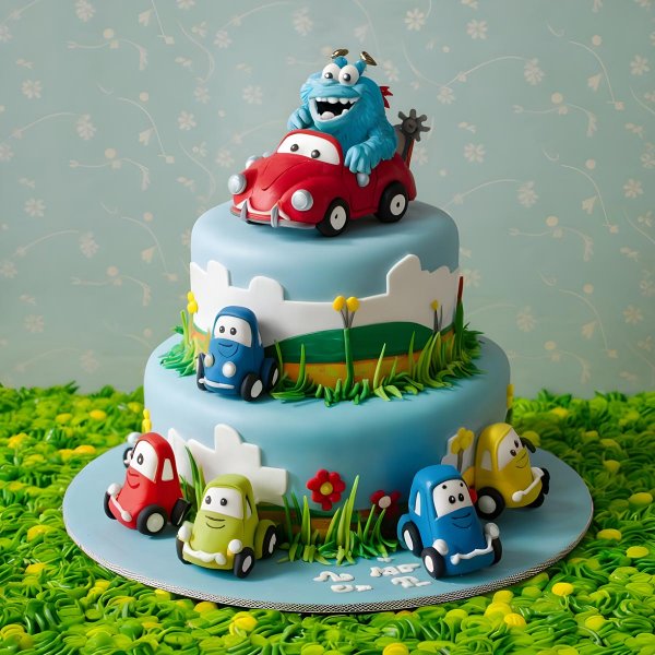  70 عکس کیک تولد پسرانه لاکچری