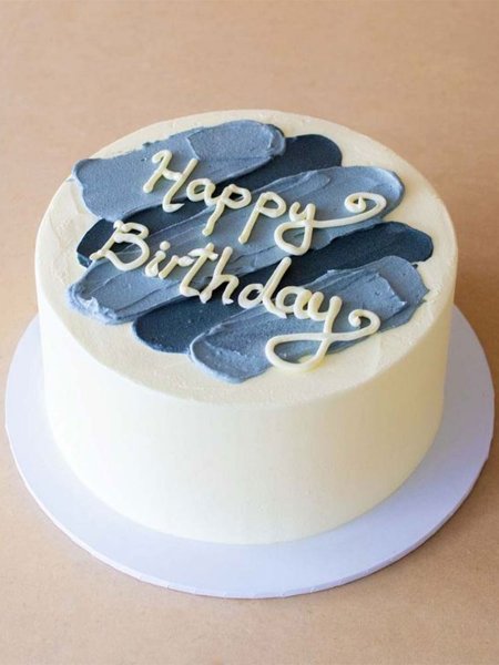  کیک تولد پسرانه بزرگسال ساده