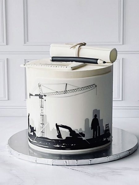  کیک تولد پسرانه بزرگسال ساده