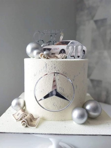  کیک تولد پسرانه بزرگسال ساده