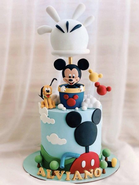  کیک تولد پسرانه کوچک