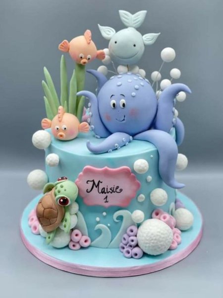  کیک تولد پسرانه کوچک