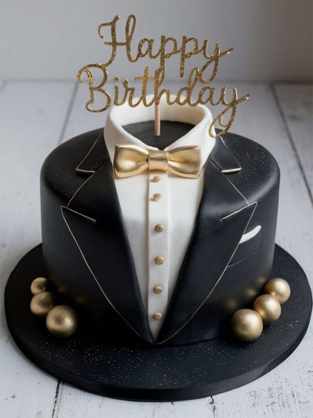  کیک تولد پسرانه بزرگسال لاکچری