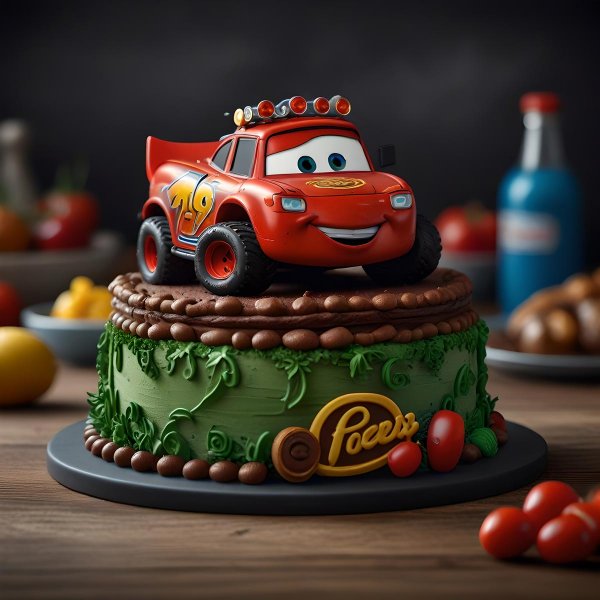 کیک تولد پسرانه شیک و خاص