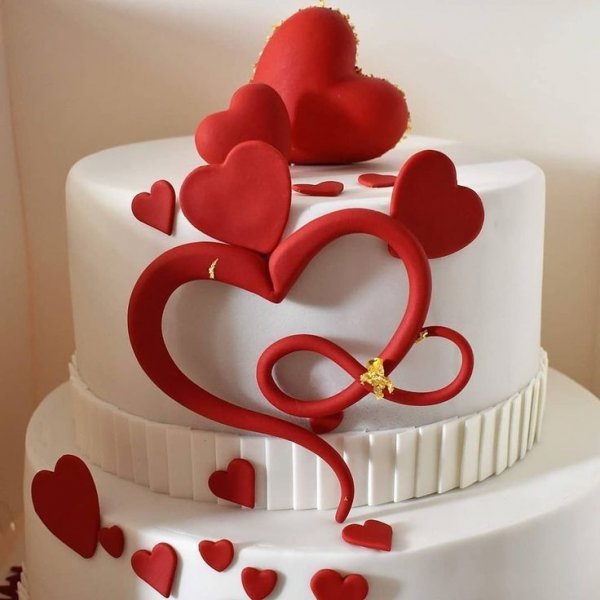  مدل کیک تولد مردانه عاشقانه