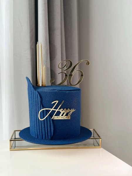  مدل کیک تولد مردانه عاشقانه