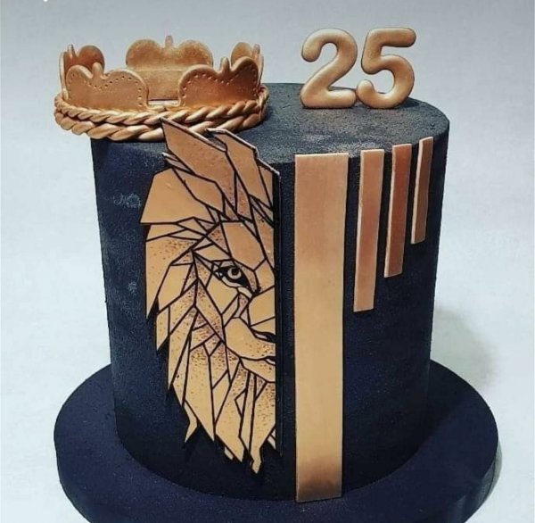  مدل کیک تولد مردانه عاشقانه