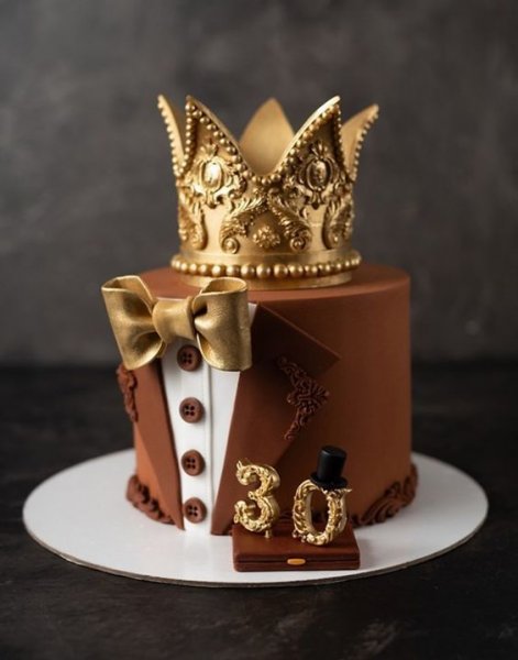  مدل کیک تولد مردانه عاشقانه