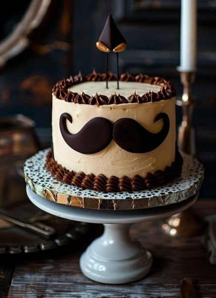  مدل کیک تولد مردانه عاشقانه