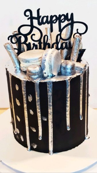  کیک تولد مردانه لاکچری اینستاگرام