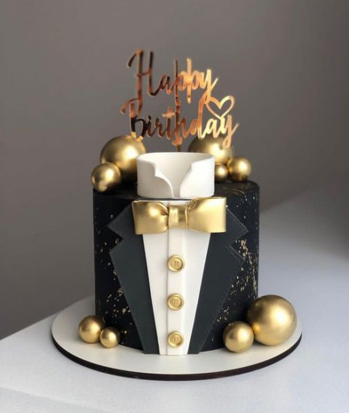  کیک تولد مردانه ساده