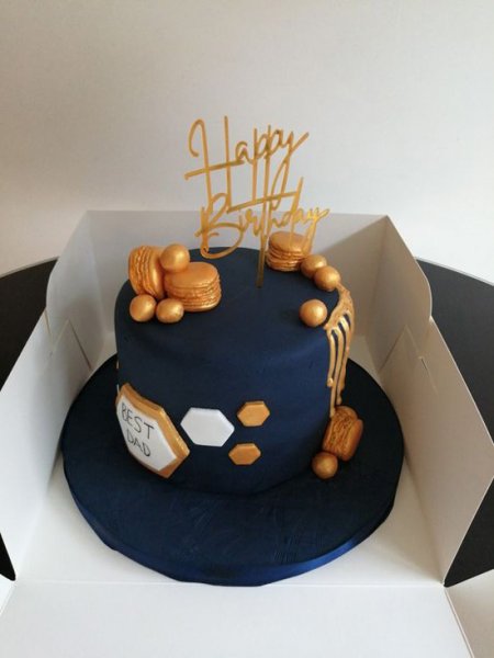  کیک تولد مردانه ساده