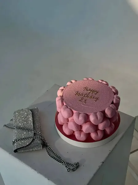 عکس کیک تولد دخترانه شیک و ساده