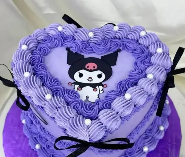  عکس کیک تولد دخترانه فانتزی کرومی