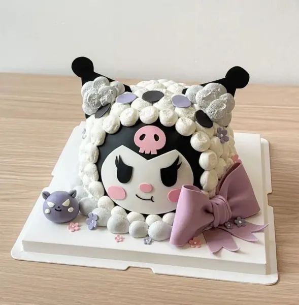  عکس کیک تولد دخترانه فانتزی کرومی