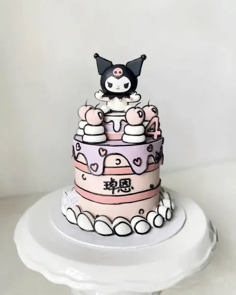  عکس کیک کرومی کیوت