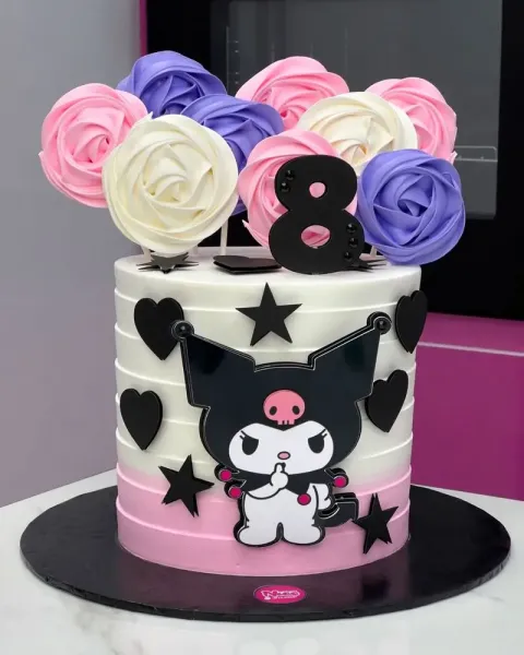 کیک تولد کرومی و ملودی