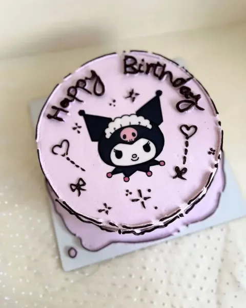 کیک تولد کرومی و ملودی