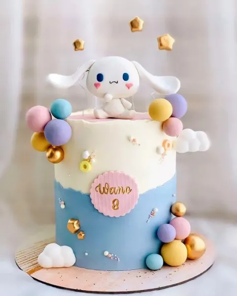  59 عکس کیک تولد کرومی بنفش