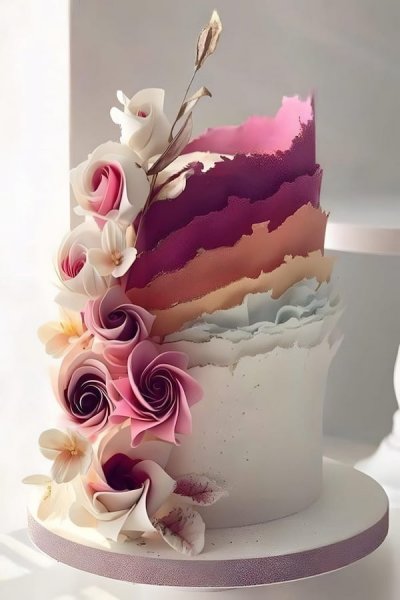  عکس کیک تولد زنانه جدید