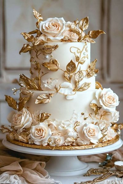 عکس کیک تولد لاکچری زنانه جدید