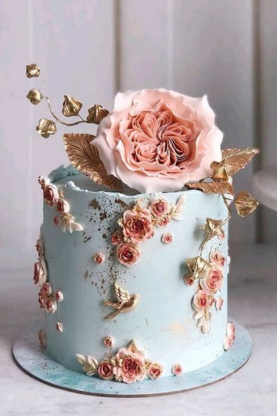  عکس کیک تولد زنانه ساده و شیک