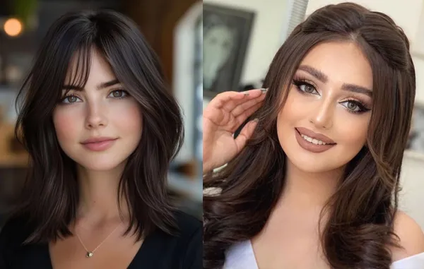  60 مدل مو جلو سر ساده