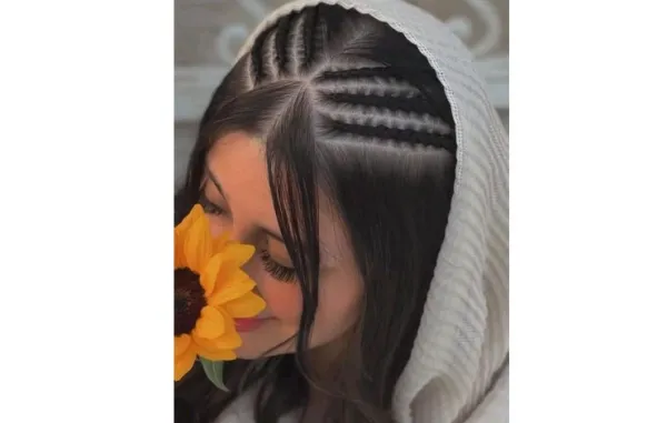  60 مدل مو جلو سر ساده