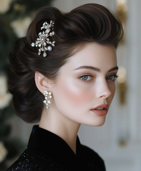  مدل جلوی مو ساده و شیک زیر شال