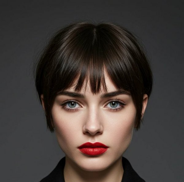  مدل جلوی مو ساده و شیک زیر شال