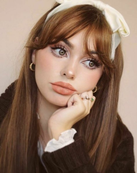  مدل جلوی مو ساده و شیک زیر شال