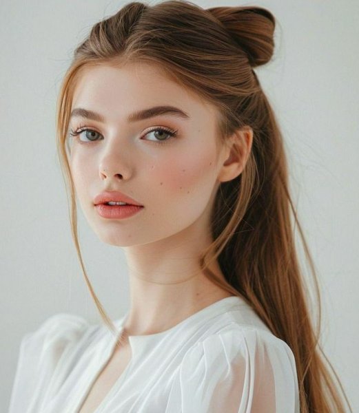  مدل مو جلو سر مجلسی زیر شال