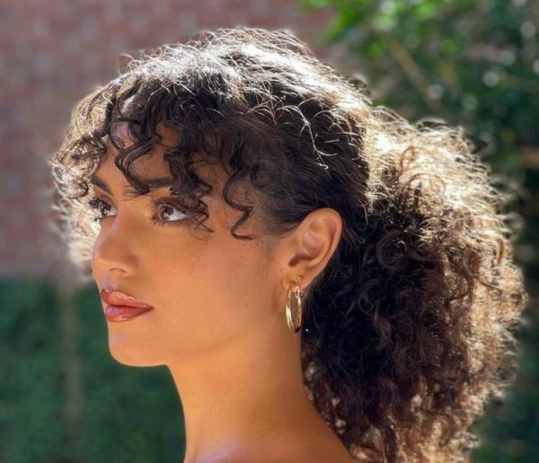  مدل مو جلو سر مجلسی زیر شال