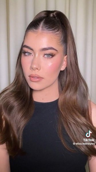 مدل مو جلو سر ساده بدون بافت