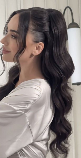  مدل مو جلو سر ساده بدون بافت