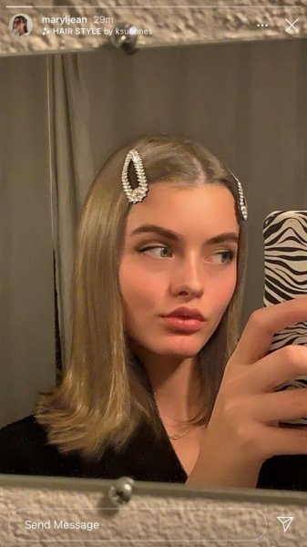  مدل مو جلو سر ساده بدون بافت