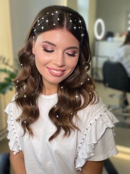  مدل مو جلو سر ساده بدون بافت