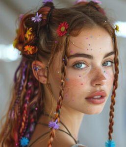  مدل جلو مو برای زیر شال