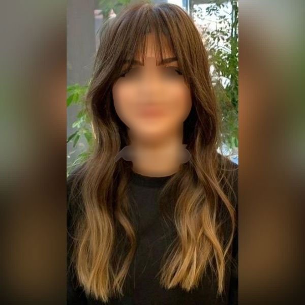  50 عکس مدل جلو مو پرده ای