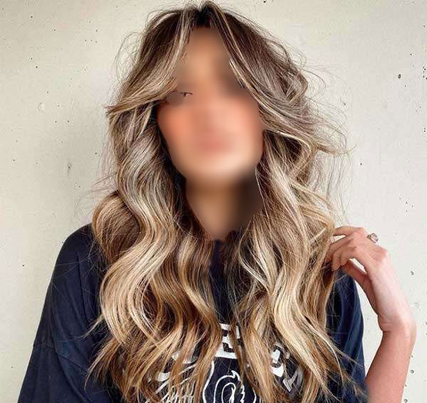  50 عکس مدل جلو مو پرده ای