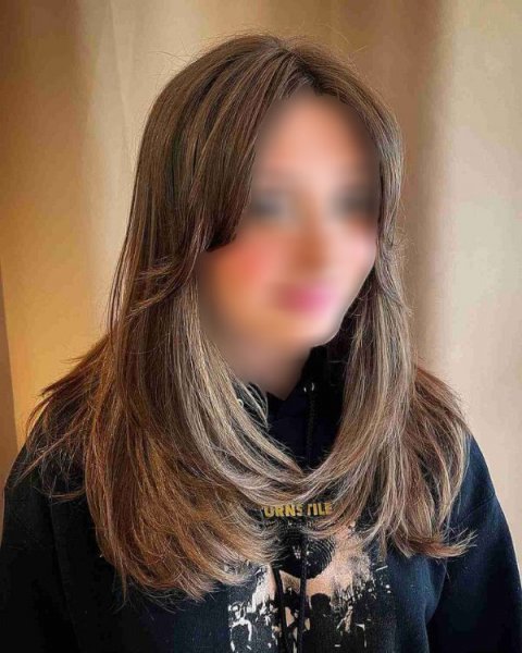  مدل مو چتری پرده ای دخترانه